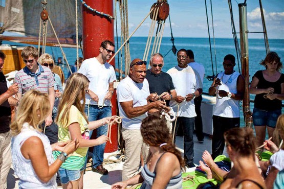 Sanne Sophia actief zeilen