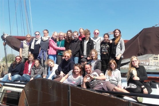 Segeln auf dem IJsselmeer mit Schulklassen