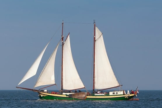 Segelwettbewerb auf dem IJsselmeer