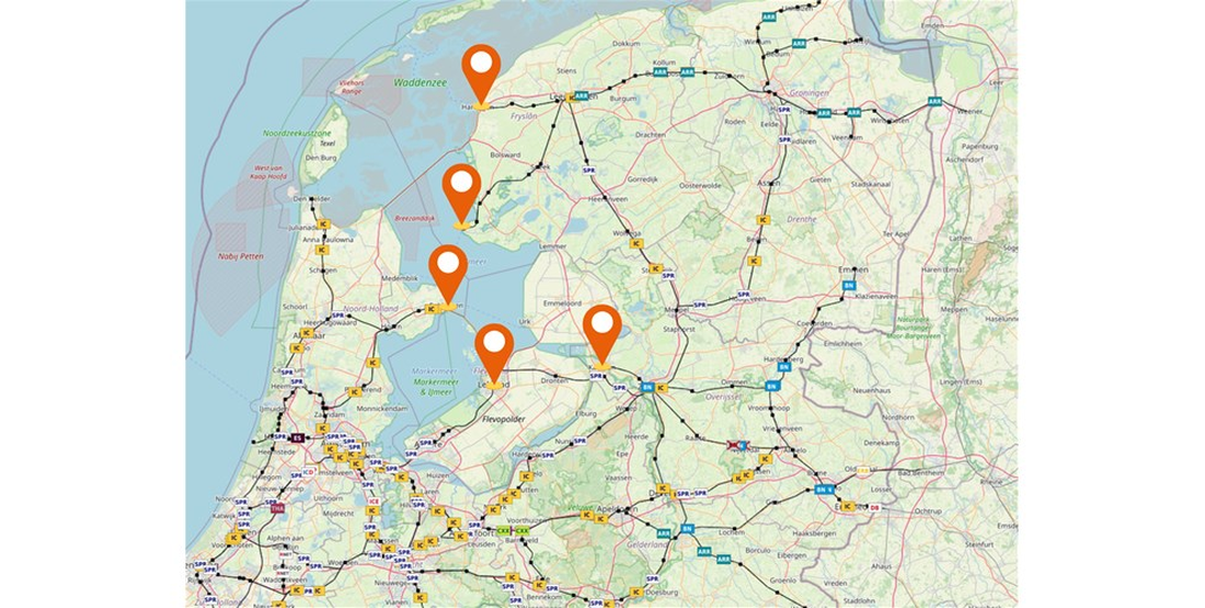 Abfahrtshäfen in den Niederlanden, die Sie mit dem Zug erreichen können