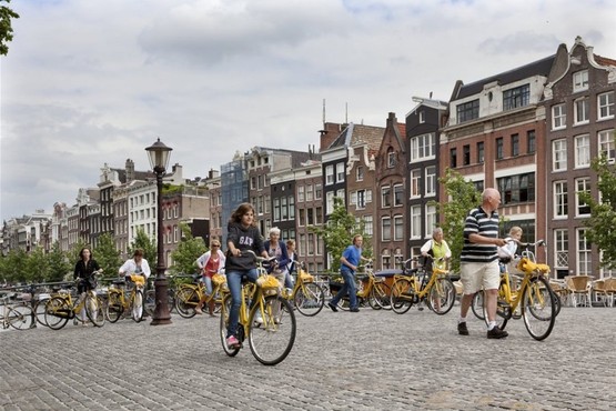 Jeugdweek Amsterdam fiets