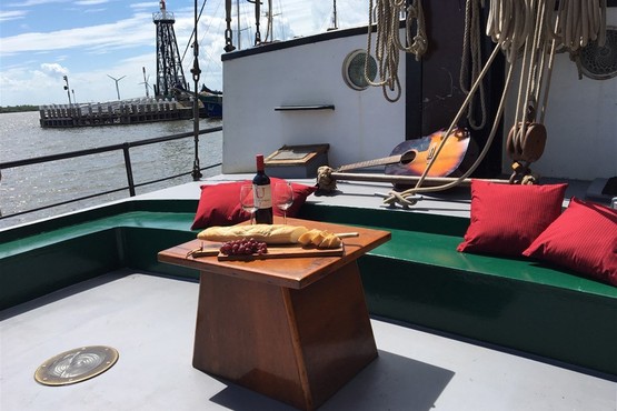 Schip Vriendschap dek