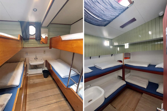 Schip Johanna Engelina hutten