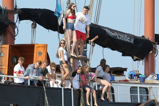 Jeugdweek Waddenzee groepsfoto