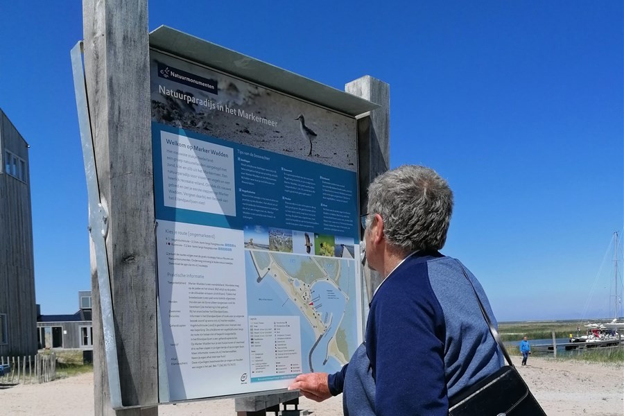Detail image of Walking tour on the Marker Wadden
